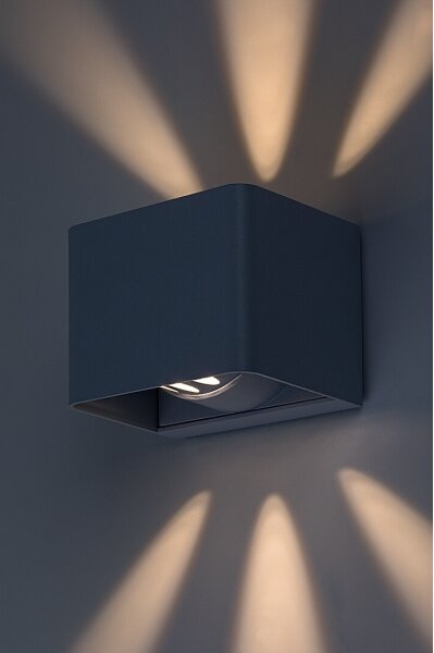Rabalux 77170 - LED Екстериорен аплик HALLSTATT LED/10W/230V IP54 сив