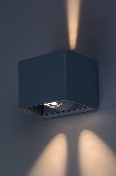 Rabalux 77170 - LED Екстериорен аплик HALLSTATT LED/10W/230V IP54 сив
