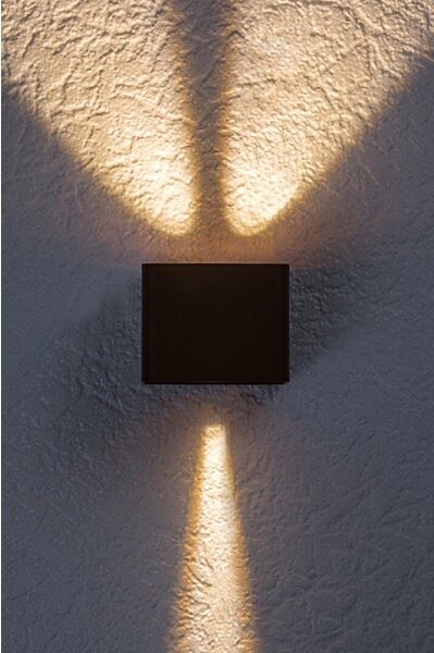 Rabalux 77169 - LED Екстериорен аплик HALLSTATT LED/10W/230V IP54 кафяв