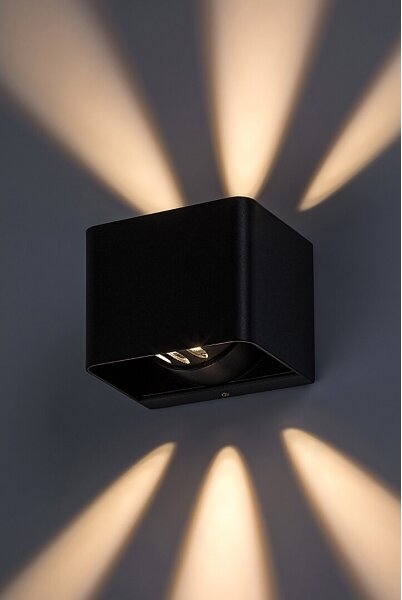 Rabalux 77168 - LED Екстериорен аплик HALLSTATT LED/10W/230V IP54 черен