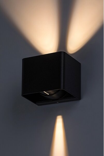 Rabalux 77168 - LED Екстериорен аплик HALLSTATT LED/10W/230V IP54 черен