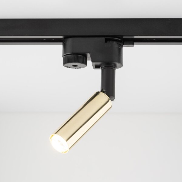 LED Спот за релсова система LAGOS 1xG9/3W/230V златист/черен