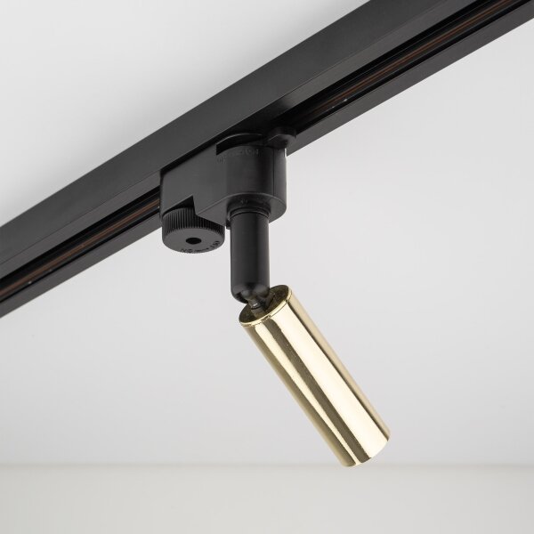 LED Спот за релсова система LAGOS 1xG9/3W/230V златист/черен
