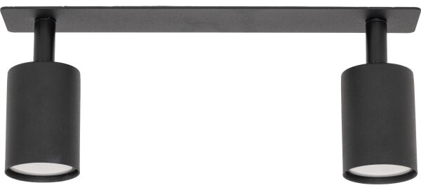 Спот за вграждане NEX 2xGU10/10W/230V черен
