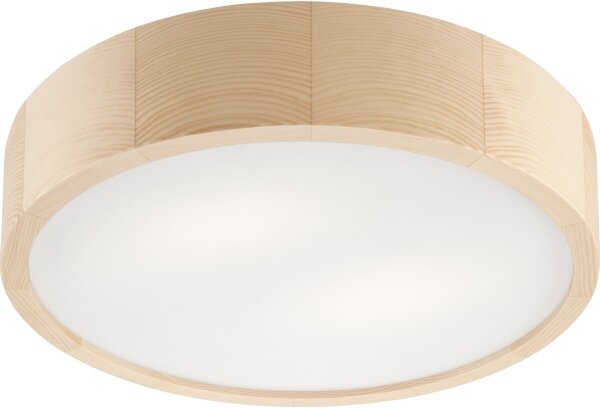 Баня таванно осветително NATURAL 3xE27/15W/230V IP54 борова 37 см