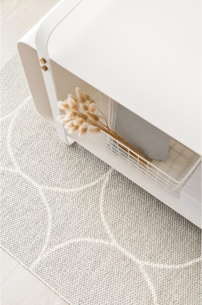 Кремава пътека за открито и закрито 70x200 cm Boo Linen – Pappelina