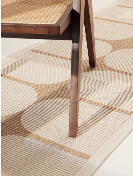 Пътека за открито и закрито в цвят слонова кост и бежово 80x250 cm Duet Bowen – NORTHRUGS