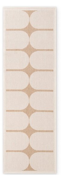 Пътека за открито и закрито в цвят слонова кост и бежово 80x250 cm Duet Bowen – NORTHRUGS