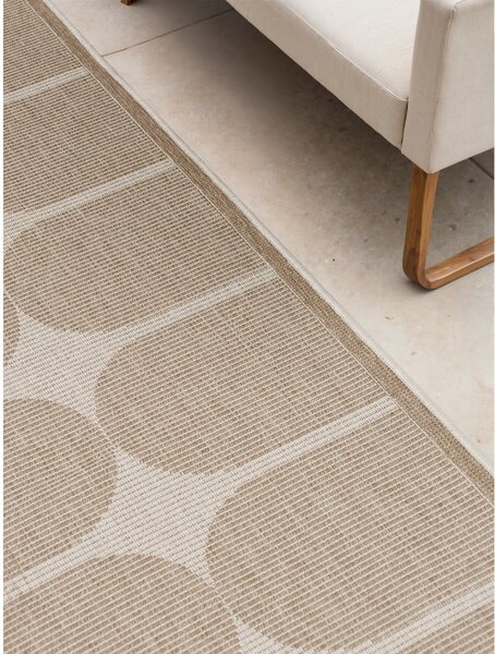 Пътека за открито и закрито в цвят слонова кост и бежово 80x250 cm Duet Bowen – NORTHRUGS