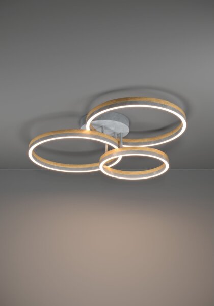 Eglo 39895 -LED Димируем полилей за повърхностен монтаж CADINARO LED/12,5W/230V + 2xLED/15,5