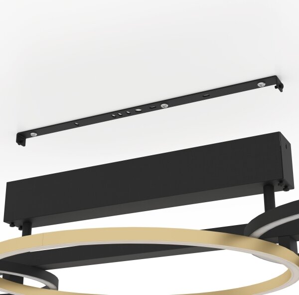 Eglo 390086-LED Димируем полилей за повърхностен монтаж LANACERA 2xLED/12,5W/230V +LED/15,5W