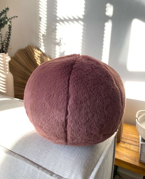 Декоративна възглавница от микроплюш ø 25 cm Top – Mioli Decor