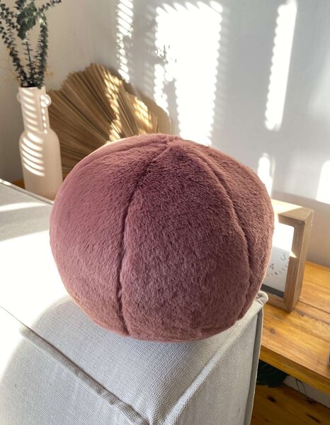 Декоративна възглавница от микроплюш ø 25 cm Top – Mioli Decor