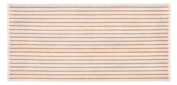 Оранжева/бежова хавлиена кърпа от органичен памук 70x140 cm Arto – Blomus