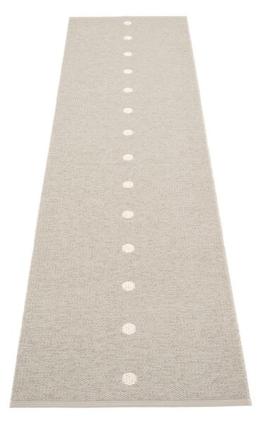 Бежова и кремава пътека за открито и закрито 70x280 cm Peg Linen Vanilla – Pappelina