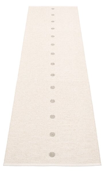Бежова и кремава пътека за открито и закрито 70x280 cm Peg Linen Vanilla – Pappelina