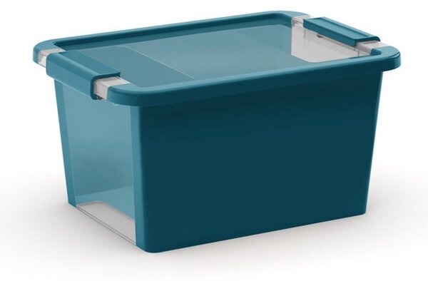 Пластмасова кутия за съхранение с капак петролена 36,5x26x19 cm Bi-Box – KIS