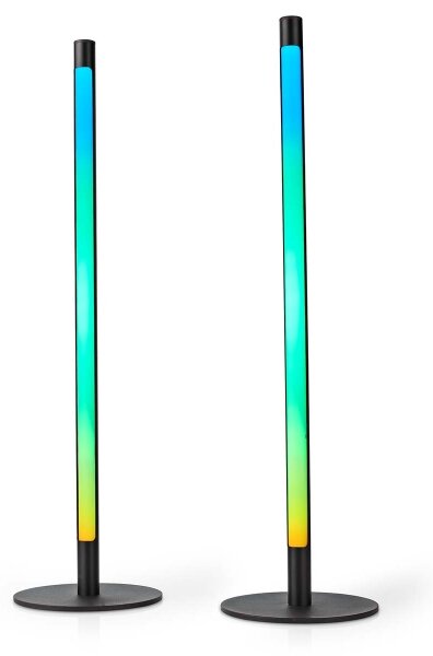 Nedis WIFILD10RGBW-SADA 2xLED RGBIC настолна лампа LED/36W/230V 2700-6500K+DO