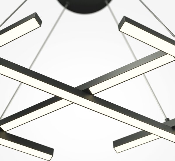Maytoni MOD244PL-L50BK - LED полилей на кабел HALO LED/40W/230V черен