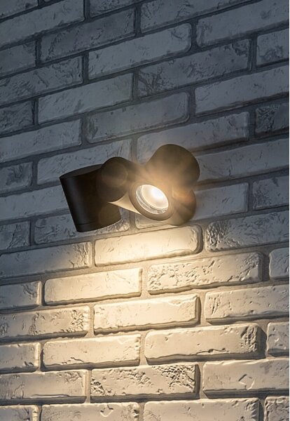 Rabalux 77111 - Екстериорен аплик ENOL 2xGU10/35W/230V IP44