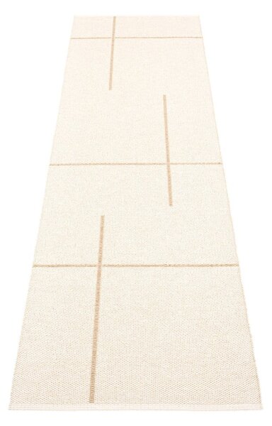 Бежова пътека за открито и закрито 70x270 cm Fred Beige – Pappelina