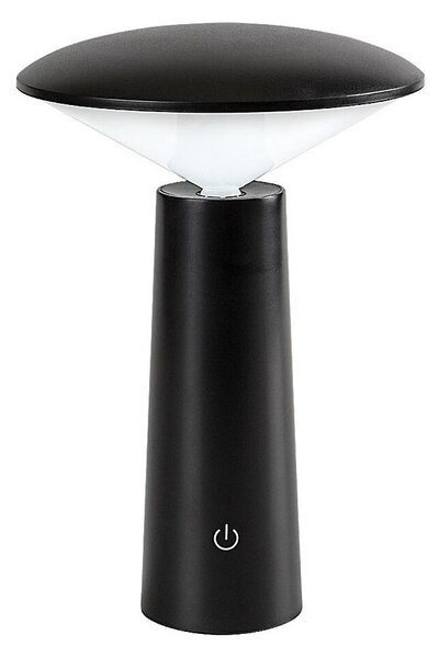 Rabalux 77147-LED Димируема акумулаторна настолна touch лампа POLPERRO LED/3W/3,7V 1200mAh черен
