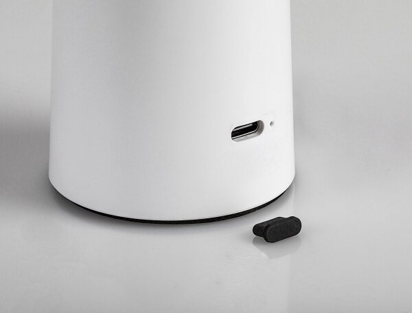 Rabalux 77146 -LED Димируема акумулаторна настолна сензорна лампа POLPERRO LED/3W/3,7V 1200mAh бял