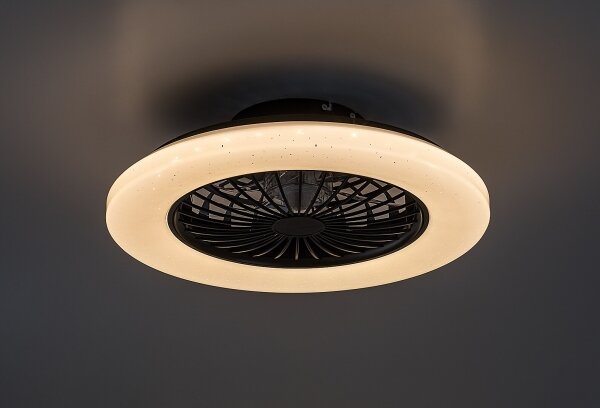 Rabalux 71329 - LED осветление с вентилатор DALFON 48W/230V 3000-6500K+DO