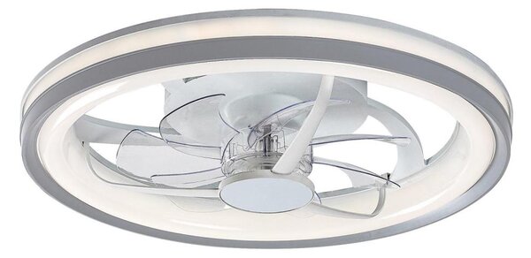 Rabalux 71335-LED Димируем плафон с вентилатор FANRICIUS 40W/230V 3000/4000/6000K + д.у