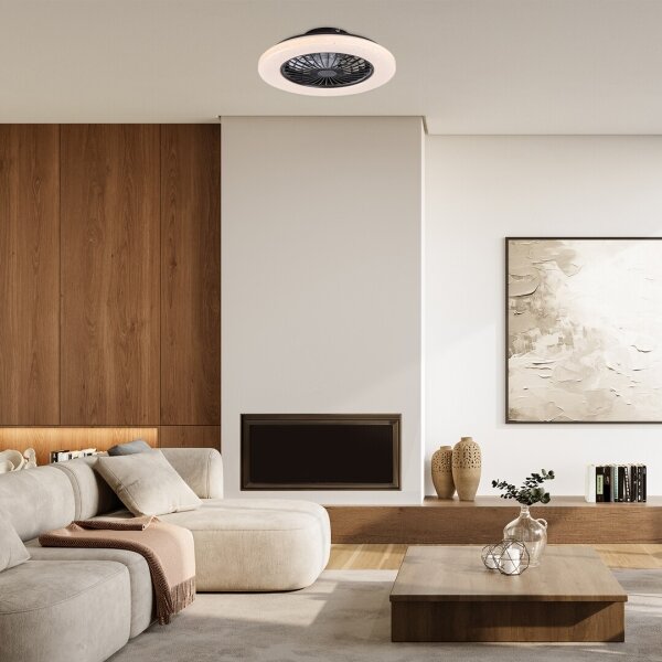 Rabalux 71329 - LED осветление с вентилатор DALFON 48W/230V 3000-6500K+DO