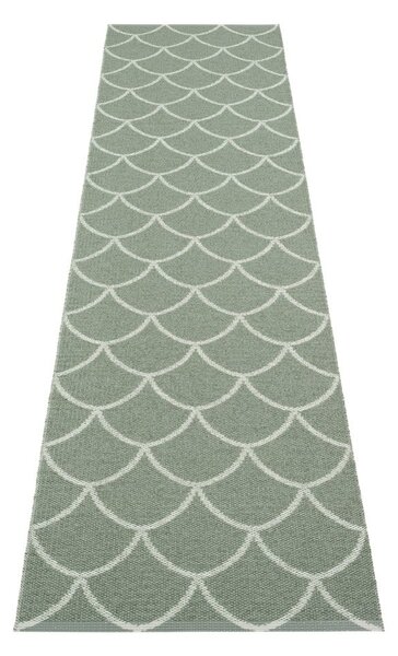 Зелена пътека за открито и закрито 70x300 cm Kotte Army Sage – Pappelina