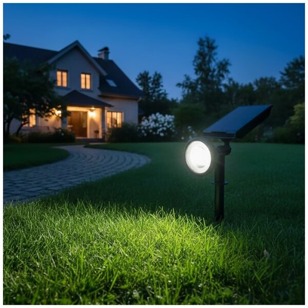 LED соларна лампа LANCE LED/3,7V 6000K IP44 1500 mAh