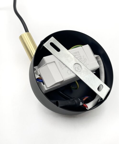 LED полилей на кабел BONNIE 15W/230V 3000K черен