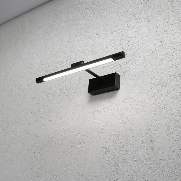 LED осветление за огледало за баня MIRROR LED/6W/230V 4000K IP44 40 см черно