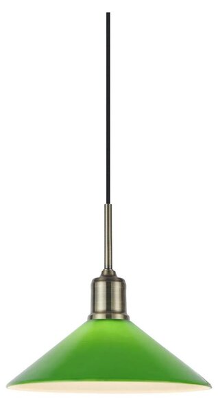 Markslöjd 108868 - Пендел VELA 1xE27/40W/230V месинг/зелен