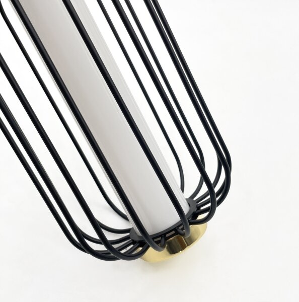 LED полилей на кабел BONNIE 15W/230V 3000K черен