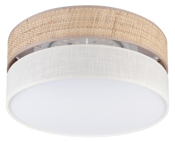LED таванно осветително тяло SIRJA BOHO LED/20W/230V Ø 35 см бежово/кремаво