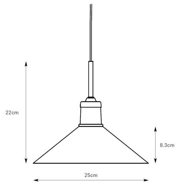 Markslöjd 108867 - Пендел VELA 1xE27/40W/230V месинг/бял