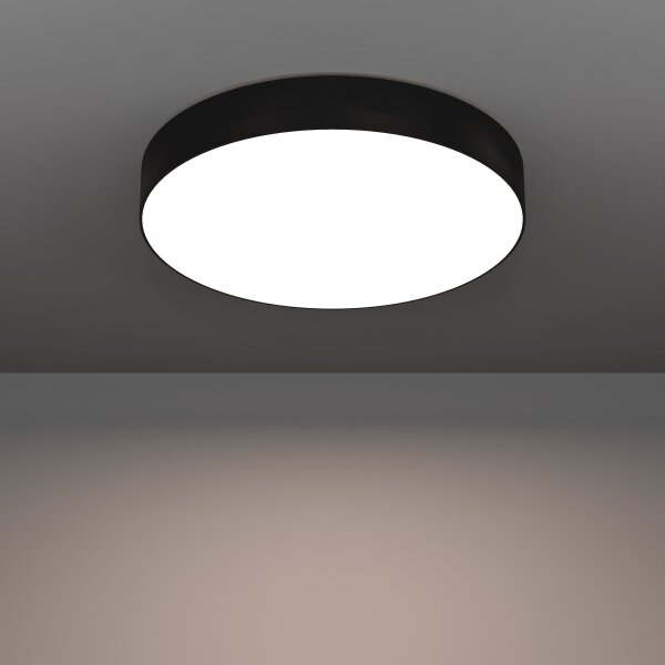 Eglo 901904 - LED RGBW димируемо таванно осветително тяло GALLIZZI-Z LED/26W/230V диаметър 49 см черно