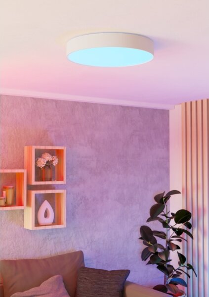 Eglo 901907 - LED RGBW димируемо таванно осветително тяло GALLIZZI-Z LED/26W/230V Ø49 cm бяло