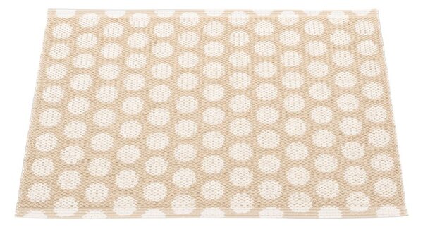Бежов и кремав килим за открито и закрито 70x50 cm Noa Beige Vanilla – Pappelina