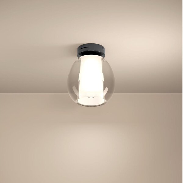 Eglo 390456 - Димируемо таванно LED осветително тяло MENORCA LED/5,5W/230V + LED/1,6W хром + дистанционно управление