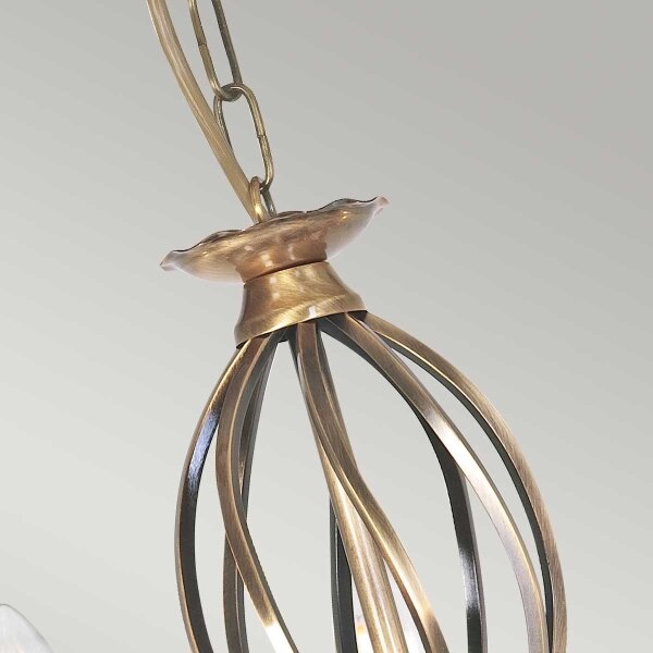 Elstead ART5-AGD-BRASS - Пендел ARTISAN 5xE14/60W/230V