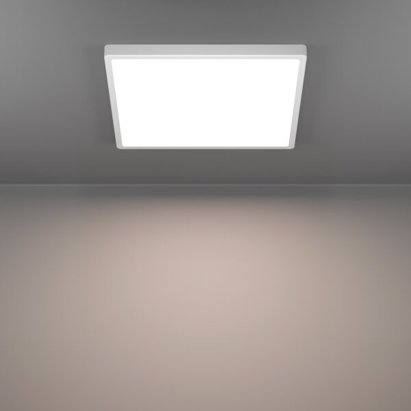 Eglo 901729 - LED RGBW димируемо таванно осветително тяло за баня FUEVA-Z LED/17,8W/230V 39cm IP44 бяло