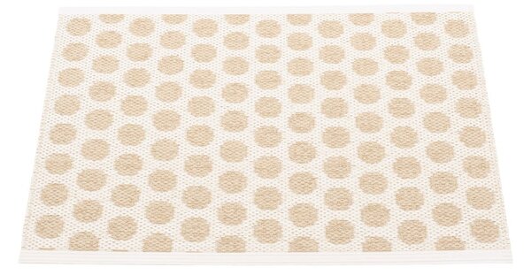 Бежов и кремав килим за открито и закрито 70x50 cm Noa Beige Vanilla – Pappelina