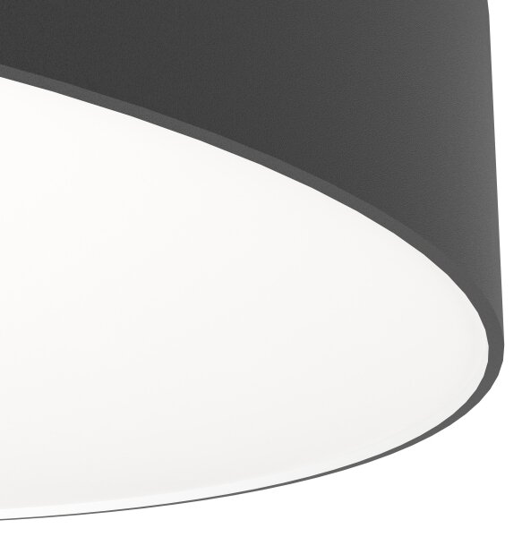 Eglo 901905-LED RGBW димируемо таванно осветително тяло GALLIZZI-Z LED/36,5W/230V pr.69cm черно
