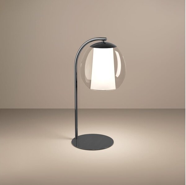 Eglo 390461 - LED настолна лампа MENORCA LED/5,5W/230V + LED/1,6W хром