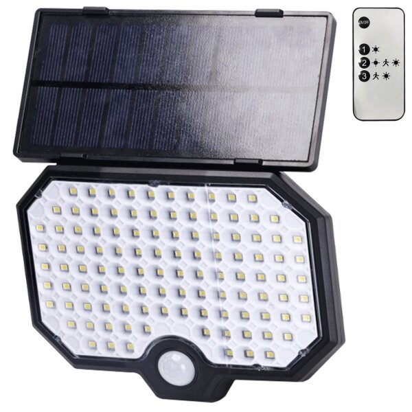 Aigostar - LED соларна лампа с датчик за движение LED/2,4W/3,7V IP65