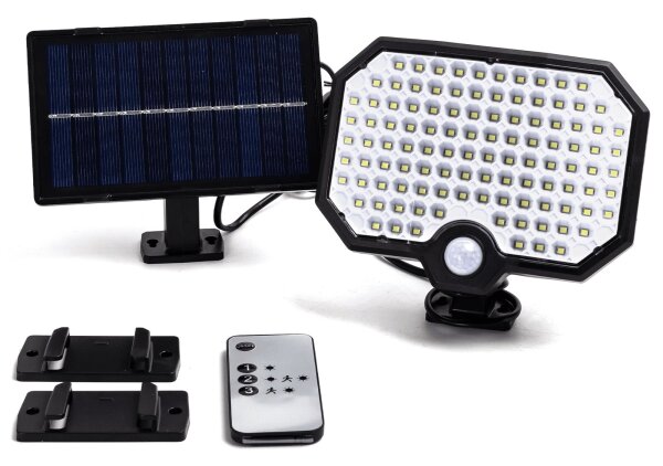 Aigostar - LED соларна лампа с датчик за движение LED/2,4W/3,7V IP65