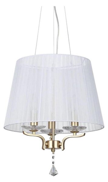 Ideal Lux - Пендел PEGASO 3xE14/28W/230V Ø 40 см златист